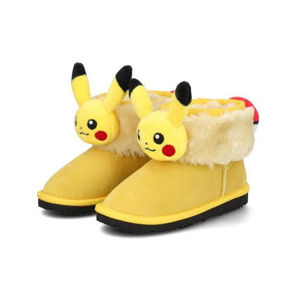 Pokemon ポケットモンスター キッズ マスコットブーツ ポケモン ボアブーツ ピカチュウ Pok 3513 イエロー 靴の通販総合オンラインasbee 通販 Paypayモール