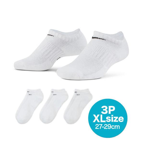 NIKE（ナイキ） EVERYDAY CUSHIONED NO SHOW 27-29cm (XL