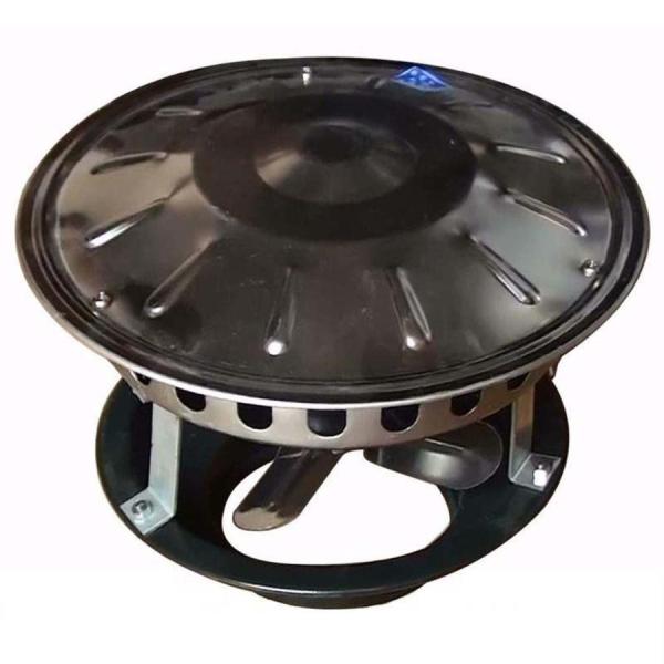 煙突煙排出器、屋根煙突誘導ドラフト煙排出器誘導ファン、ステンレス鋼暖炉煙突ファン、煙突排気ファンファン 50w Caliber 11cm