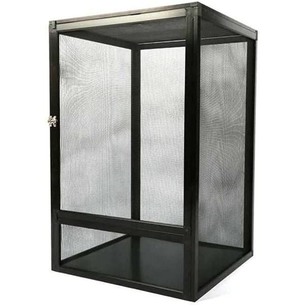 爬虫類用品アルミニウム合金育種箱トカゲカメレオン保護育種ケージ組み立て換気昆虫箱