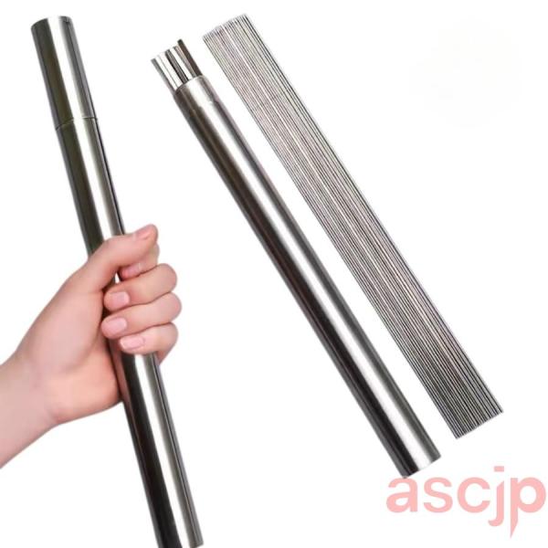 高級素材：本体は錆びないステンレス製で、繰り返し使用でき、お気に入りの素材です。優れた素材、錆びにくい：ステンレス鋼の串、錆びにくく、耐腐食性があり、長寿命です。食材が回転しない設計：平らな丸棒形状なので、丸棒形状に比べて食材が回転しにくく...