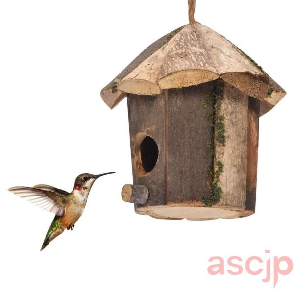 ?【安全に使用できる】：外側の木の巣箱は高品質の板でできており、釘で固定されているため、安全に貼り合わせることができます。木に安全に置くことができます。?【耐久性のある巣箱】：屋外でのたまり場用の巣箱は、防水性と耐候性があります。使用する際...