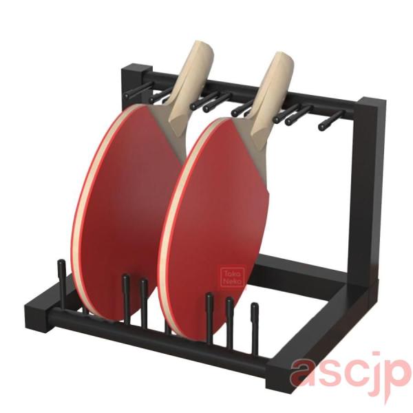 【大容量】ラケットを5本収納でき、ブラケットの端はラケットを保護するためにゴムスリーブで覆われています。【頑丈なフレーム】当社のボール保管ラックは、風化や使用による影響を軽減するコート仕上げの鉄製で、壊れにくく、スポーツ用品を安全に保管でき...