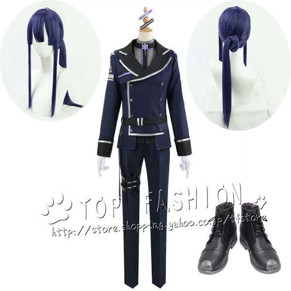 にじさんじ 長尾景 コスプレ衣装 XL ウィッグ付き Vtuber にじさんじ 長尾景 ながおけい コスプレウィッグ