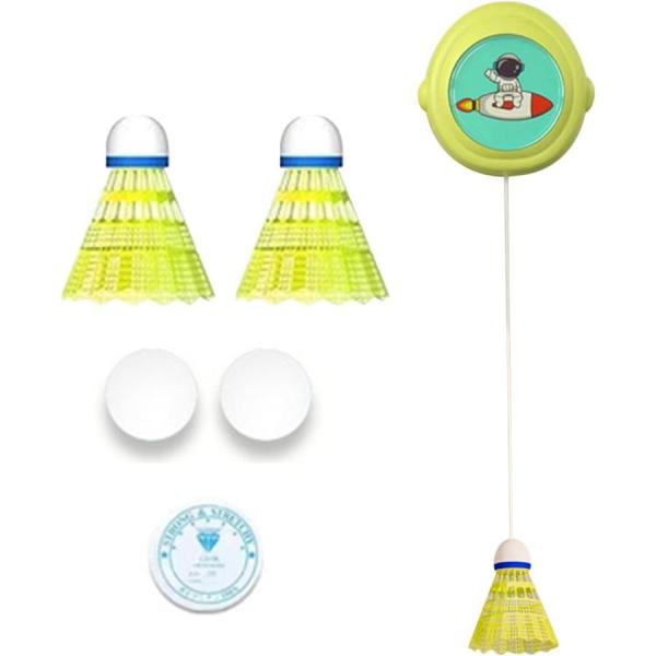 安定したバドミントンの楽しみを体験: このバドミントントレーナーセットは、強力な粘着力を使用して平らな面に簡単に取り付けられます。釘や穴を必要とせず、壁、ドアフレーム、またはその他の安定した面のさまざまな位置に設置できるこの多用途セットでい...