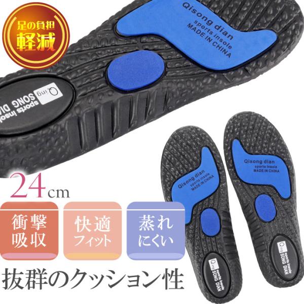 お値下げしました　美品　えこる　23.5㎝　ブラック　免震中敷き入り ニオイクリアEX】強力消臭インソール5層構造タイプ|コーコス信岡