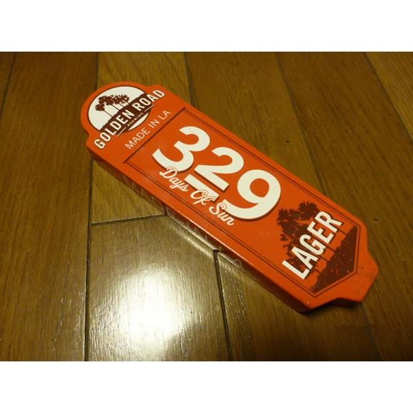   1988 ヴィンテージビアタップハンドル シフトノブ ビアタップハンドル Golden Road ウッド USED ビアサーバーノブ