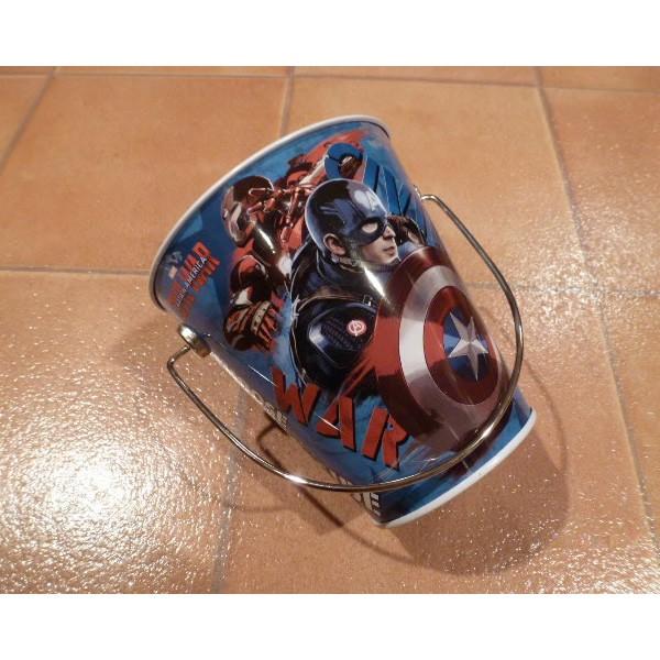 バケツ キャプテンアメリカ マーベル C7 MARVEL キャラクターグッズ