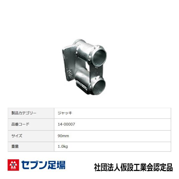 ダブルジャッキアダプター 三共 Cタイプ 足場 : 足場販売ドットコム