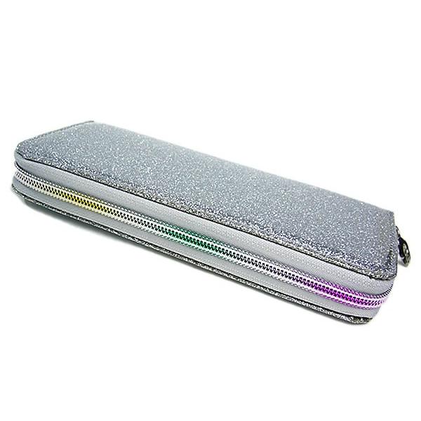 ★完売御礼★FlowerSpring長財布ラウンドファスナー盗難されても被害最小キャンプなど最低限のお金を入れる安い財布 ネコポス/ポスト投函