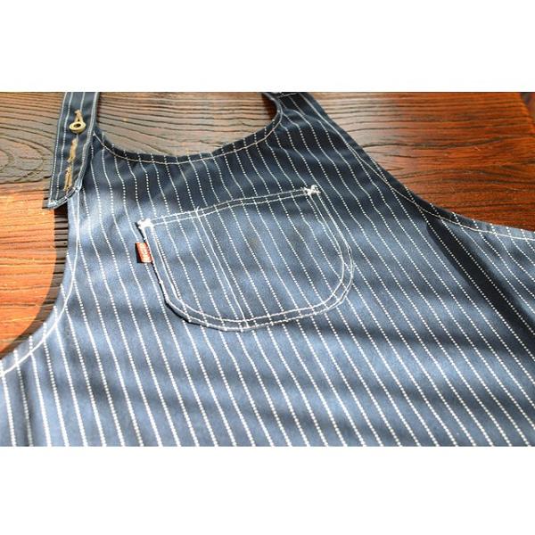 ASHOES&amp;SONS WORKS �E�H�o�b�V���G�v���� handmade 10oz.wabash stripe