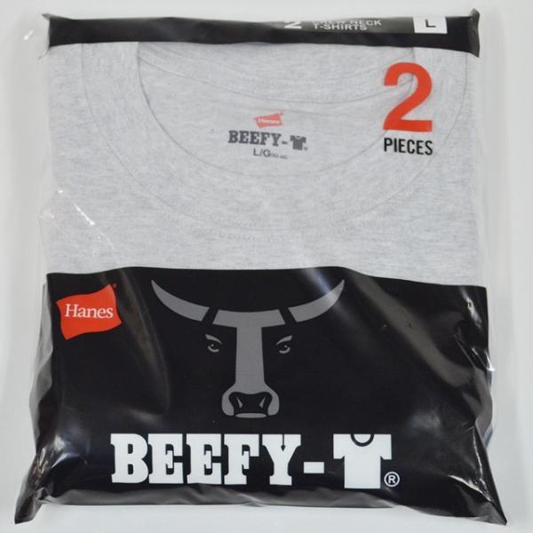 HANES wCY BEEFY-T (2g)  H5180-2  GRAY