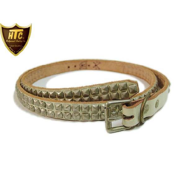 34inch HTC ANOTHER HEAVEN レザー スタッズベルト 黒 HTCベルト