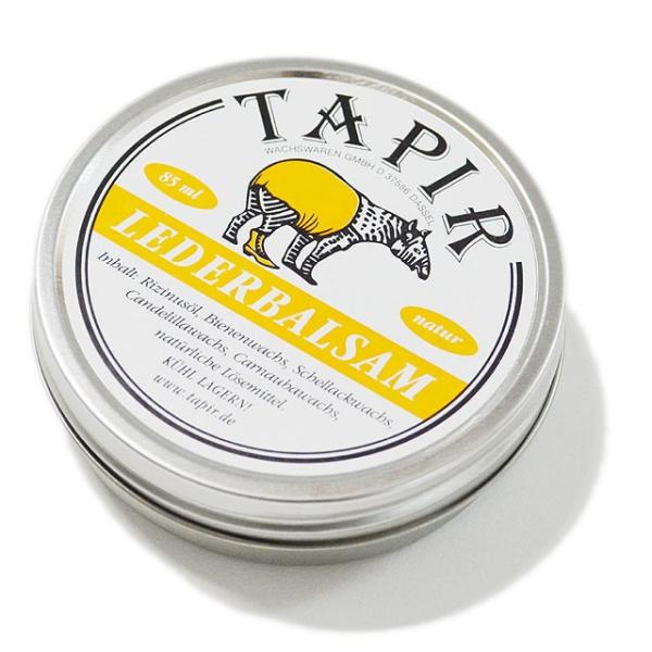 ��v���i�̉h�{�A�ی�A���o���\�t�g���b�N�X�i��h��j TAPIR �I�C�� �^�s�[�� ���[�_�[�o���T�� LEDER BALSAM NATUR 85ml