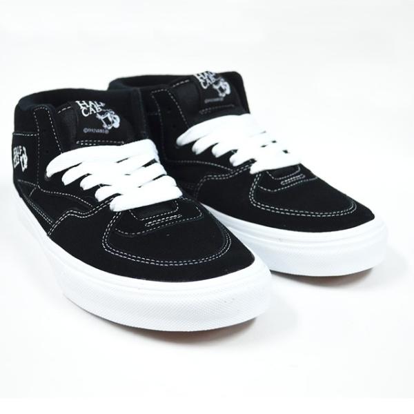 【VANS】バンズ HALF CAB ハーフキャブ VN000DZ3 VANS スニーカー ハーフキャブ バンズ HALF CAB Black/White