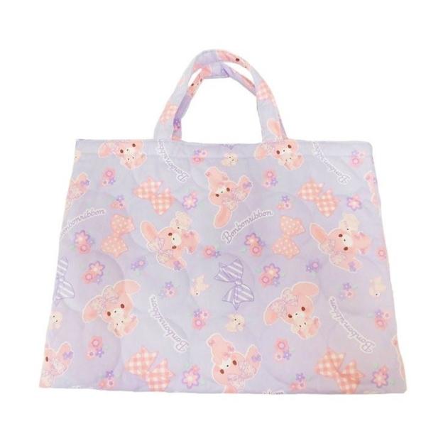 sanrio ぼんぼんりぼん キルトレッスンバッグ レッスンバッグ