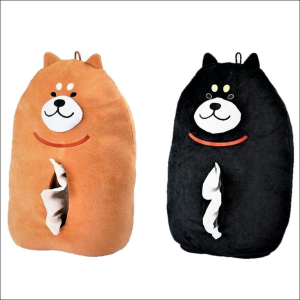 【⭐️モカちん⭐️】ソフトティッシュカバー（柴犬柄8枚セット） ⭐️モカちん⭐️様専用】ソフトティッシュカバー（柴犬柄8枚
