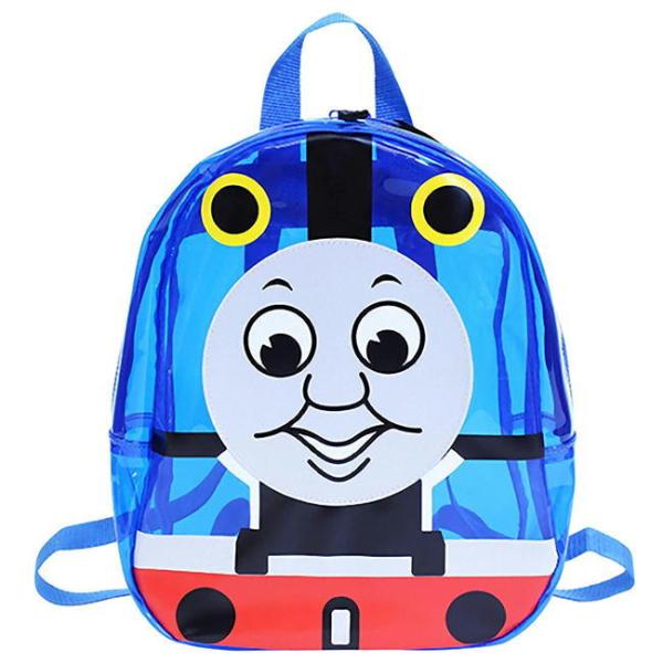 かわいいキャラクターのサマークリアリュックですタオルや水着、水筒などが入るキッズにぴったりなサイズ人気のクリアタイプで内側には名前が書けるネームタグが付いています。小学校や幼稚園でのプールの授業や水泳教室にサイズ:(約)23×28×9cm素...