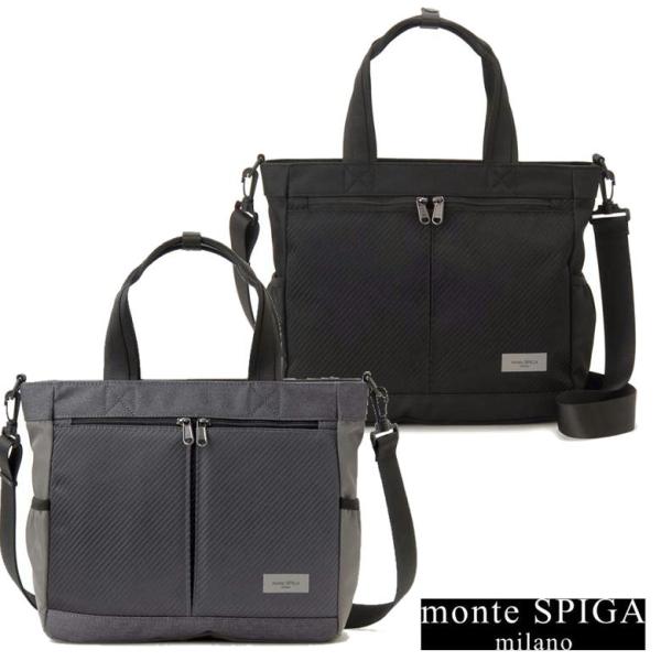 monte SPIGA モンテスピガ トートバッグ MOSMTP013-M-BK 楽天市場】monte SPIGA モンテスピガ トートバッグ メンズ