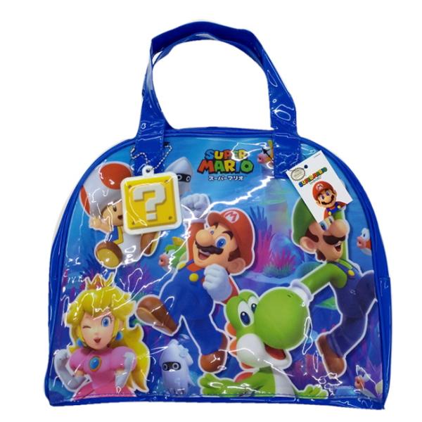 yumipapa　マリオ　バッグ　10個 任天堂 プールバッグ スーパーマリオ ボストン型 ゲーム