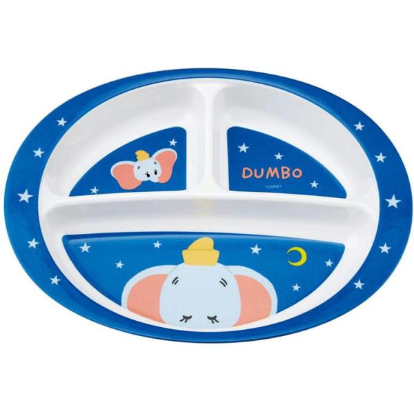 スケーター ランチプレート ダンボ プチフレンズ M370 メラミン製