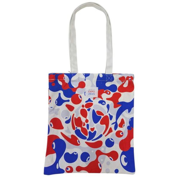 ミャクミャク トートバッグ 2025大阪関西万博 デザイン 公式 グッ