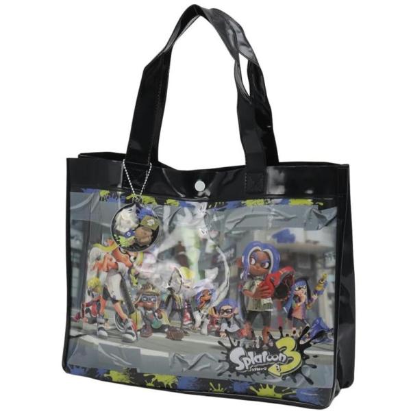 人気ゲーム【スプラトゥーン3】がプリントされたプールバッグですかっこいいキャラクターの角型プールバッグです裏面に名前が書けるネームホルダー付きです小学校や幼稚園でのプールの授業や水泳教室にサイズ:(約)36×28×11cm素材・材質:PVC...