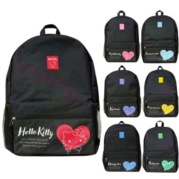サンリオ キャラクター リュックサック 畑山商事 キティ マイメロディ シナモロール クロミ ポチャッコ ポムポムプリン ハンギョドン デイパック