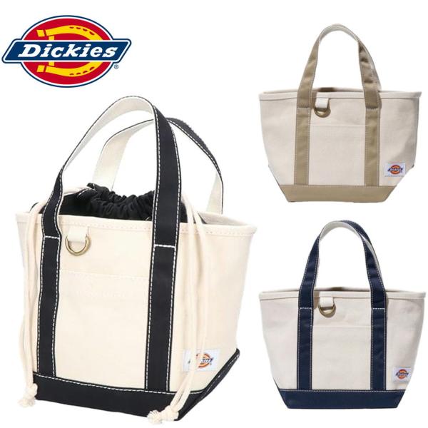 ディッキーズ ミニトート Dickies トートバッグ 小さめ キャンバス 帆布 手提げバッグ 80676900 ブランド ロゴ ランチバッグ
