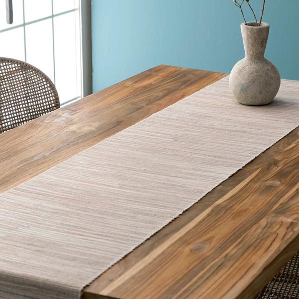 ■サイズ(cm):約 W 150 × D 35 × H 0.3　※多少サイズは前後します。■素材:ウォーターヒヤシンス/コットン■生産国:インドネシア・バリ島※注意事項はページ下部に掲載しております。ページ最下部までご確認お願いいたします。