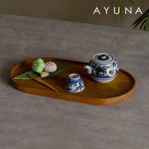 お盆 トレー おしゃれ 北欧 オーバル 楕円形 トレイ 配膳 ランチョン