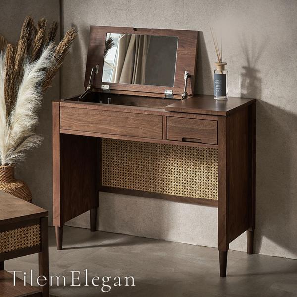 ナチュラルラタン ドレッサー・鏡台 楽天市場】ドレッサー 化粧台 収納 一面ドレッサー 鏡台 メイク台