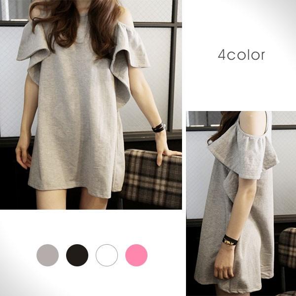 ワンピース レディース 16 春 半袖 肩見せ ワンピース ワンピ メール便可 Buyee Buyee Japanese Proxy Service Buy From Japan Bot Online