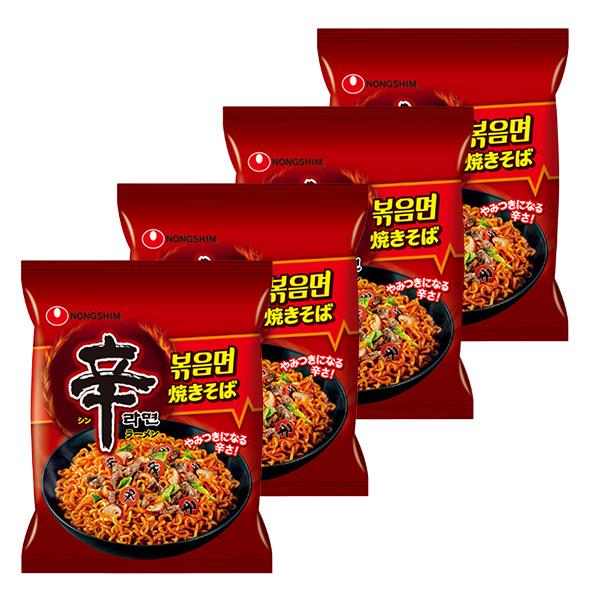 『農心辛ラーメン焼きそば(131g)』 お得な4袋セット