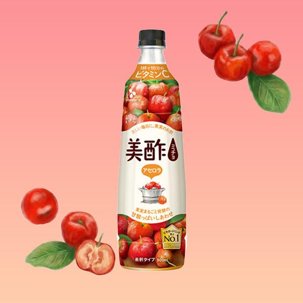CJミチョアセロラ(900ml)在庫限り→800mlに内容量変更予定あり