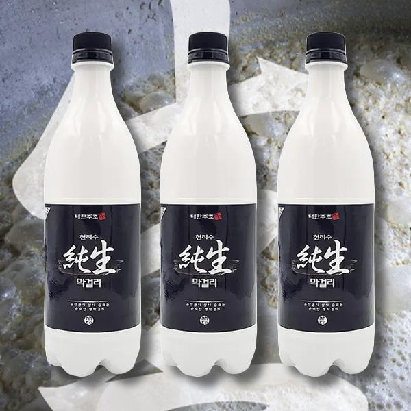 『天地水純生マッコリ(750ml)』お買得3本セット★SUMMERSALE　7/10(金)17時から2週間限定でセール価格に!!