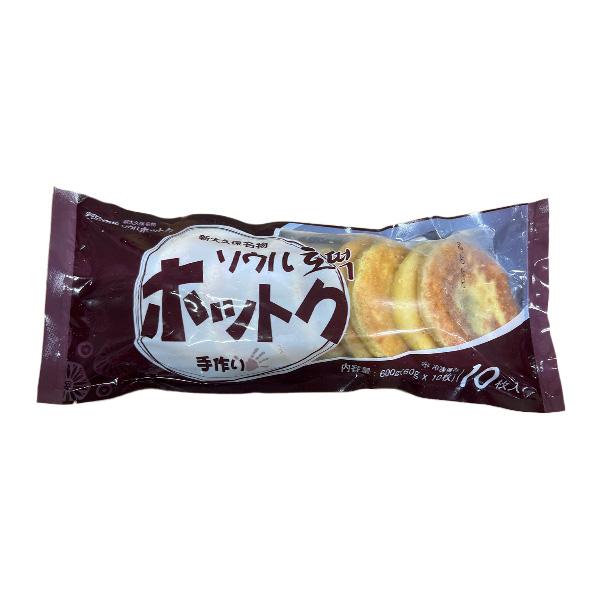 ★韓国食品・雑貨のご購入はぜひ【Asia市場】で！サイト内で税込9,000円以上のご購入で送料が無料に！(クール便代一口800円は別途かかります）■スタッフコメント屋台販売にちょうどいい1枚60gのホットックが10枚入っています。シナモンや...