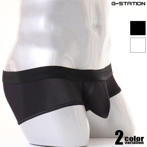 ボクサーパンツメンズ G Station ジーステーション プレミアムシースルーモッコリ 立体縫製 ストレッチ 男性下着 ローライズ Buyee Buyee 日本の通販商品 オークションの代理入札 代理購入