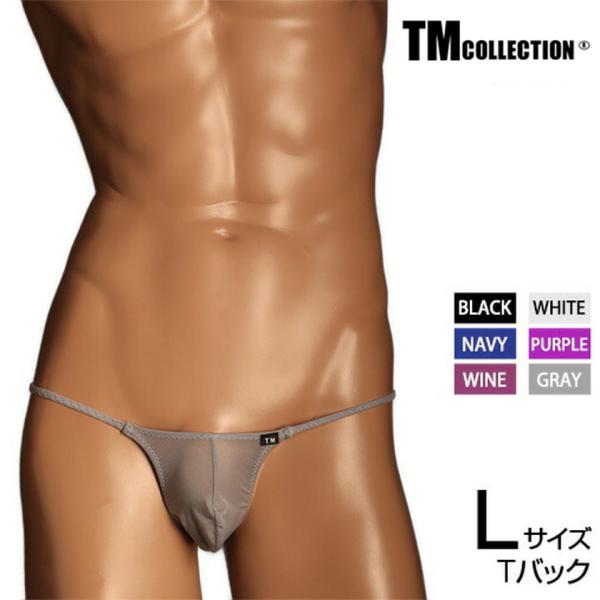 下着・アンダーウェア nnnatty Lサイズ メンズTバック TMコレクション NewT2M2 sharp cut bulge TB