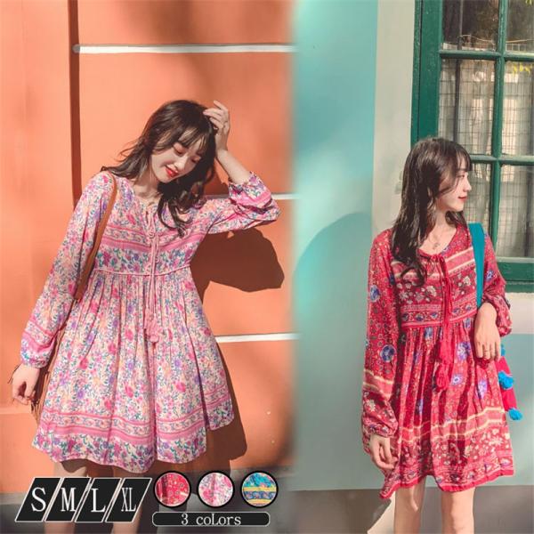 正規品 ワンピース フラワー リゾート 花柄 ワンピ ミニ Snidel ミニワンピース Alrc Asia