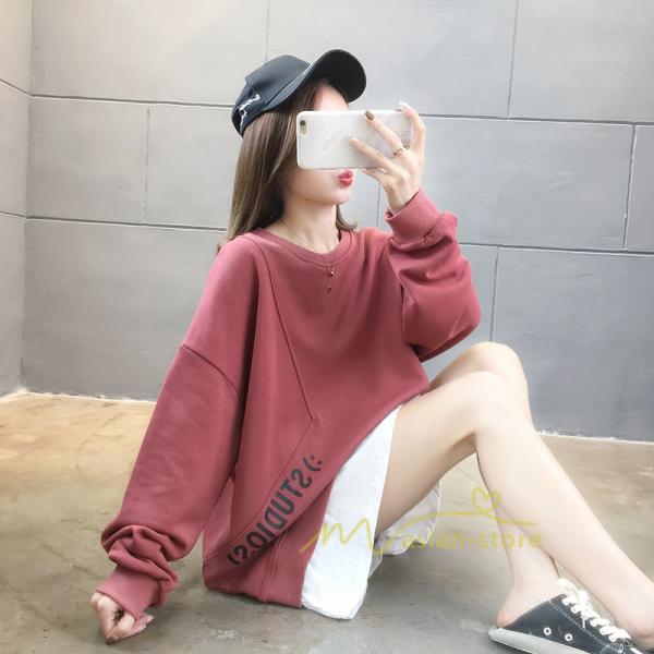 パーカー レディース トレーナー 秋服 トップス レイヤード風 ゆったり ゆる チュニック 体型カバー プルオーバー カジュアル 人気激安