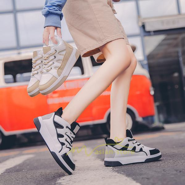 秋靴 スニーカー レディース 厚底 スポーツ ランニング ウォーキング 疲れない 秋冬 ジム ウォーキング フラット リラックス 歩きやすい 軽量 トレーニング 上品 大注目
