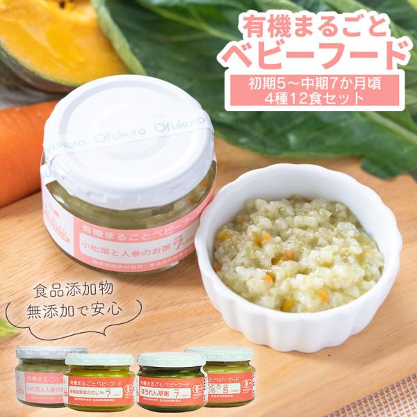 【商品特徴】国産有機素材と国産天然素材、食品添加物無添加にとことんこだわった国産素材ベビーフードです。赤ちゃんと家族のために真剣に丁寧に作った、安心の有機ＪＡＳ認定ベビーフードです。コーンスターチなど化学合成添加物は一切不使用。自然なお米の...