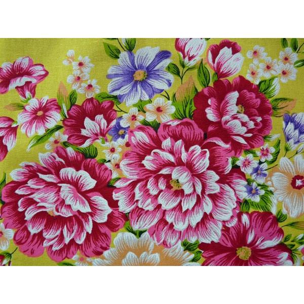 台湾客家花布 黄色 Hanamuno Kiiro アジアン マーブル 通販 Yahoo ショッピング