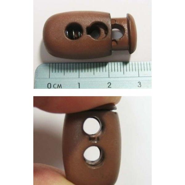 手芸用 コードストッパー 平型楕円 縦型 ダブル 153 Brw ブラウン 手芸用品 リメイク アレンジ ハンドメイド ストッパー ゴム 紐 プラスチック 100均 業務用 Buyee Buyee 日本の通販商品 オークションの代理入札 代理購入