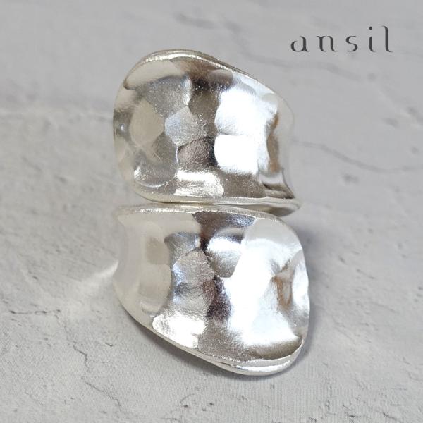 ansil（アンシル） カレンシルバーリング 指輪 レディース 13号 15号