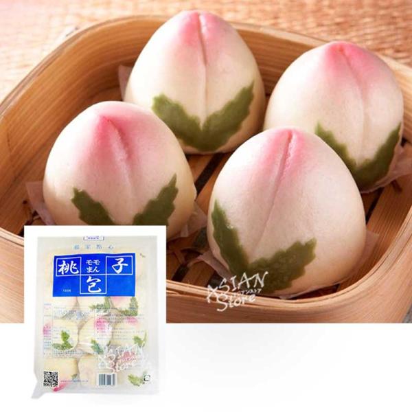 冷凍便】楊家点心ももまんじゅう/楊家点心 桃饅頭50g*12個