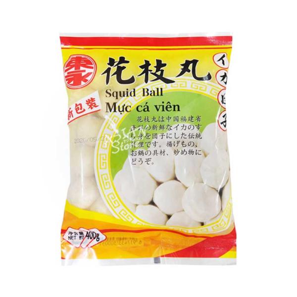 【冷凍便】TOEIイカ団子（花枝丸）/東永福州花枝丸400g【6917433300031】【異なる配送便の商品の同時購入不可】