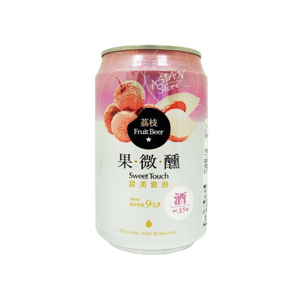 常温便】【ビール】台湾ビールフルーツシリーズ ライチ果微醺330ml（缶