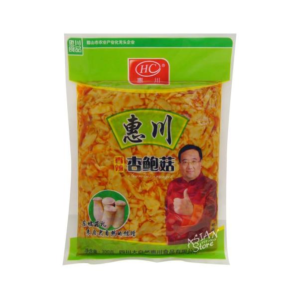 【商品名】ラー油付けエリンギ300ｇ／惠川香辣杏爆〓300ｇ【原材料】エリンギ、菜種油、唐辛子、食塩、砂糖【内容量】300ｇ【原産国】中国【賞味期限】商品画像記載の賞味期限と現物は異なる場合がございます ※予告なくパッケージデザインが変更さ...